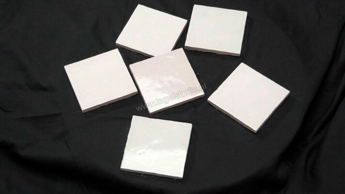  Ragno Melange Bianco 10x10 cm Decor Glanzend Gestructureerd Naturale R8FZ | 415708