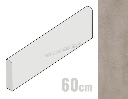  Atlas Concorde Boost Pearl 7.2x60 cm Plint Mat Vlak AMIQ | 415732