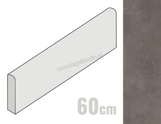  Atlas Concorde Boost Smoke 7.2x60 cm Plint Mat Vlak AMIS | 415738