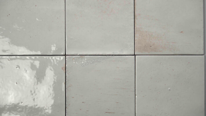  Ragno Gleeze Bianco 10x10 cm Decor Glanzend Gestructureerd Naturale R8GK | 415852