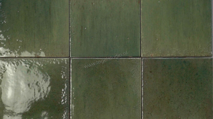  Ragno Gleeze Giada 10x10 cm Decor Glanzend Gestructureerd Naturale R8GN | 415855
