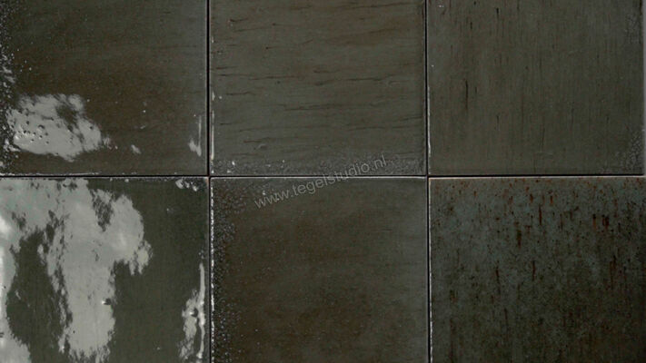  Ragno Gleeze Grigio 10x10 cm Decor Glanzend Gestructureerd Naturale R8GP | 415858