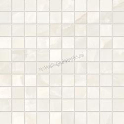  Emilceramica Tele Di Marmo Onyx Onyx Ivory 30x30 cm Mozaiek 3x3 Mat Vlak Silktech EKZ6 | 415915
