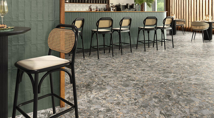  Revoir Paris La Roche Gros Deco Edouard 80x80 cm Vloertegel / Wandtegel Mat Vlak Mat VVS8080 005 | 417283