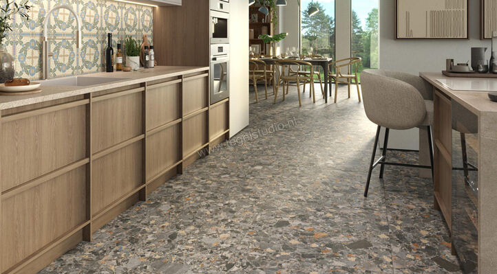  Revoir Paris La Roche Gros Deco Firmin 80x80 cm Vloertegel / Wandtegel Mat Vlak Mat VVS8080 006 | 417289