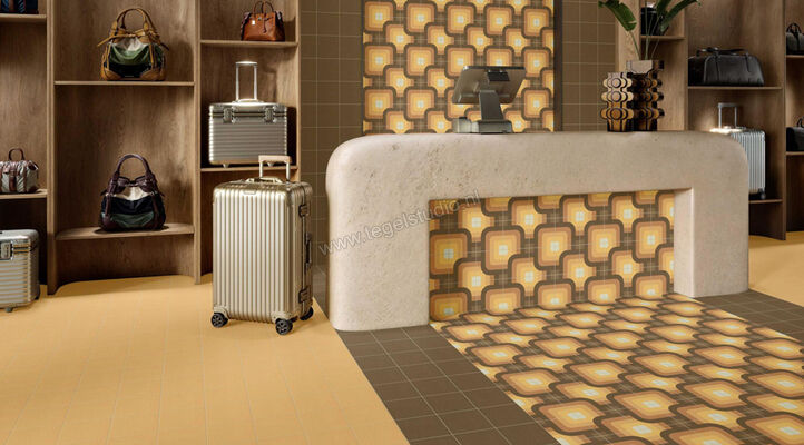  Revoir Paris Si-Bel Capucine 15x15 cm Vloertegel / Wandtegel Mat Vlak Mat VVS1515 122 | 417427