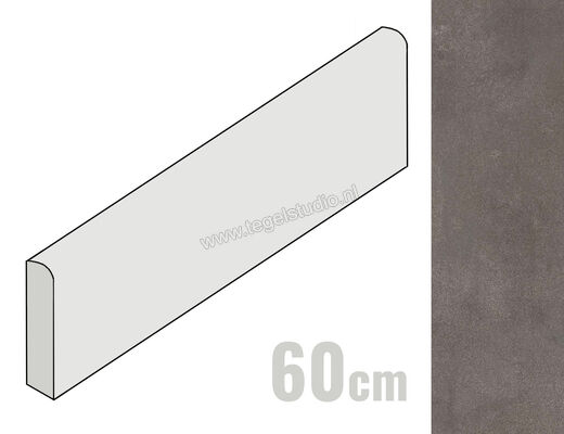 Atlas Concorde Boost Smoke 7.2x60 cm Plint Mat Vlak AMIS | 417535