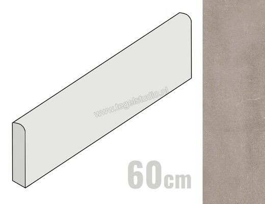  Atlas Concorde Boost Pearl 4.6x60 cm Plint Mat Vlak Sensitech AMIV | 417544