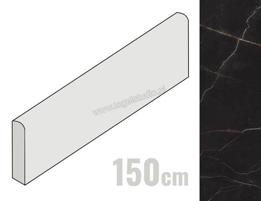  Atlas Concorde Marvel Dream Black Atlantis 7.2x150 cm Plint Mat Vlak Sensitech AOWD | 418081