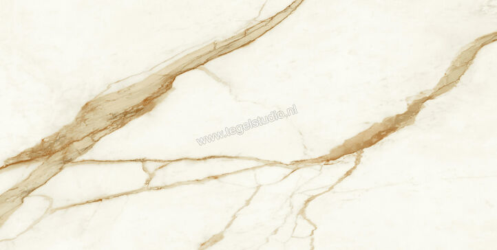  Atlas Concorde Marvel Shine Calacatta Imperiale 75x150 cm Vloertegel / Wandtegel Mat Vlak Silk A7H5 | 418759