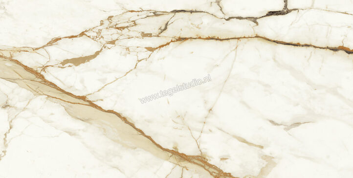  Atlas Concorde Marvel Shine Calacatta Imperiale 75x150 cm Vloertegel / Wandtegel Mat Vlak Silk A7H5 | 418774