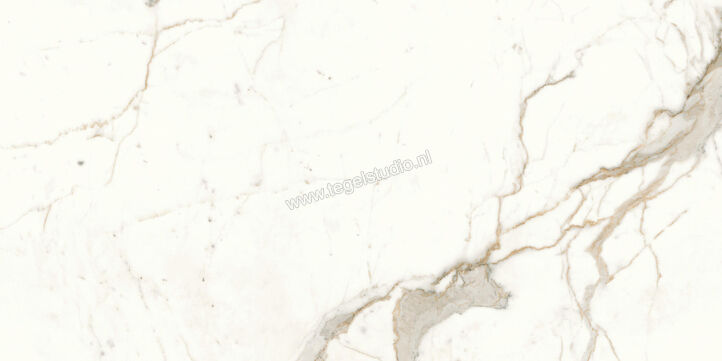  Atlas Concorde Marvel Shine Calacatta Prestigio 75x150 cm Vloertegel / Wandtegel Glanzend Vlak Lappato A7GB | 418864