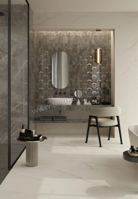  Atlas Concorde Marvel X Calacatta Apuano 60x120 cm Vloertegel / Wandtegel Mat Vlak Sensitech AFWI | 419074