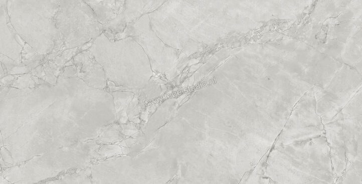  Atlas Concorde Marvel X Grey Cloud 75x150 cm Vloertegel / Wandtegel Glanzend Vlak Lappato AEKQ | 419278