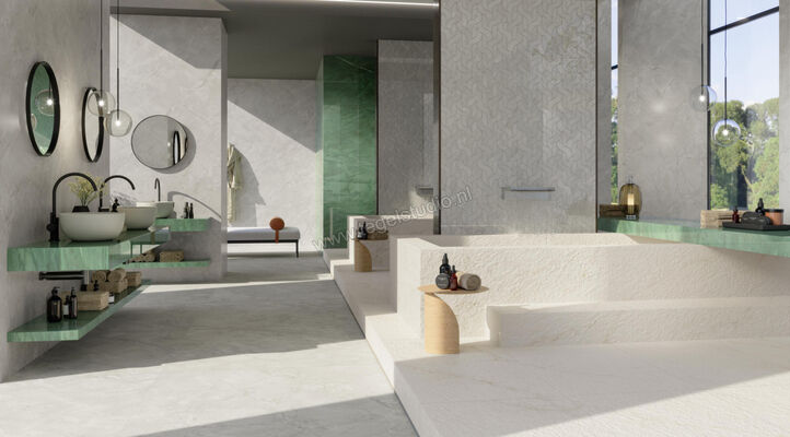  Atlas Concorde Marvel X Grey Cloud 120x120 cm Vloertegel / Wandtegel Mat Vlak Silk AFVM | 419353