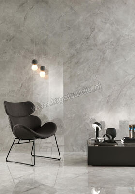  Atlas Concorde Marvel X Grey Cloud 120x120 cm Vloertegel / Wandtegel Glanzend Vlak Lappato AFU9 | 419737