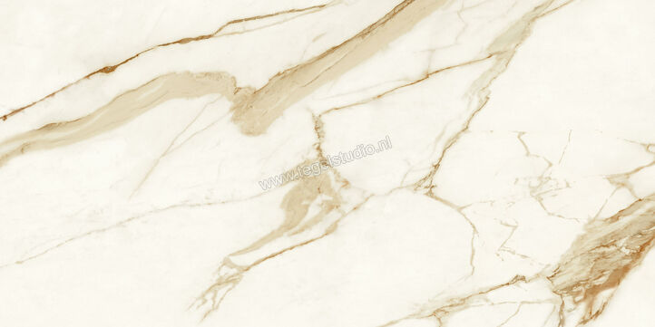  Atlas Concorde Marvel Shine Calacatta Imperiale 60x120 cm Vloertegel / Wandtegel Glanzend Vlak Lappato A4Q3 | 420901