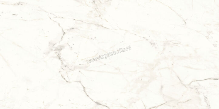  Atlas Concorde Marvel Shine Calacatta Prestigio 60x120 cm Vloertegel / Wandtegel Glanzend Vlak Lappato A4Q1 | 420925