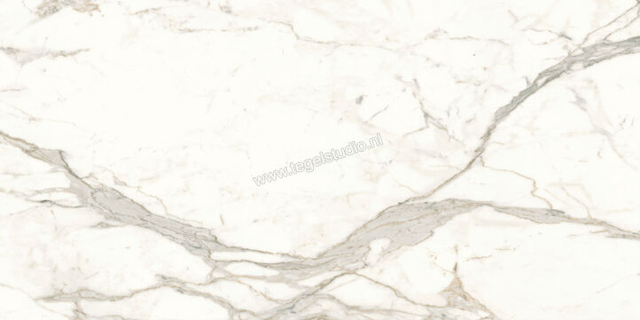  Atlas Concorde Marvel Shine Calacatta Prestigio 60x120 cm Vloertegel / Wandtegel Glanzend Vlak Lappato A4Q1 | 420928