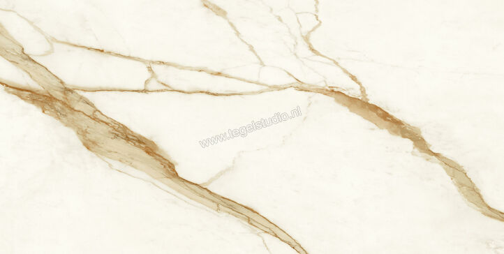  Atlas Concorde Marvel Shine Calacatta Imperiale 75x150 cm Vloertegel / Wandtegel Glanzend Vlak Lappato A4PI | 420961