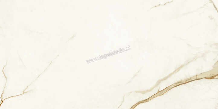  Atlas Concorde Marvel Shine Calacatta Imperiale 75x150 cm Vloertegel / Wandtegel Glanzend Vlak Lappato A4PI | 420973