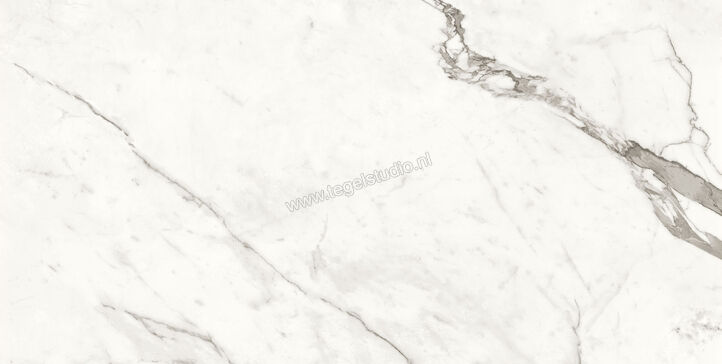  Atlas Concorde Marvel Shine Statuario Supremo 75x150 cm Vloertegel / Wandtegel Glanzend Vlak Lappato A4PH | 420985