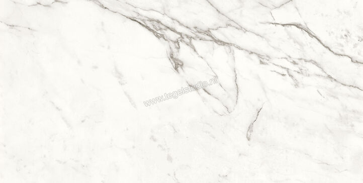  Atlas Concorde Marvel Shine Statuario Supremo 75x150 cm Vloertegel / Wandtegel Glanzend Vlak Lappato A4PH | 420991