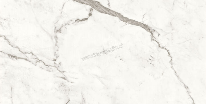  Atlas Concorde Marvel Shine Statuario Supremo 75x150 cm Vloertegel / Wandtegel Glanzend Vlak Lappato A4PH | 420994