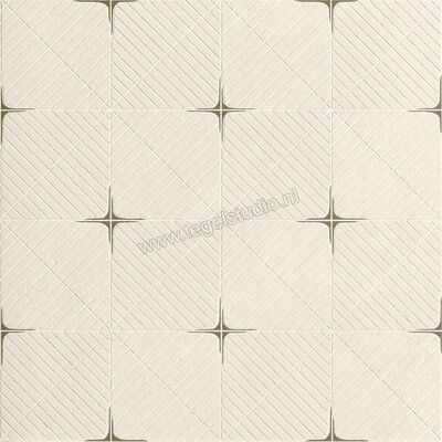  Atlas Concorde Marvel Travertine White 60x60 cm Wandtegel Mat Vlak Naturale AF9S | 424165