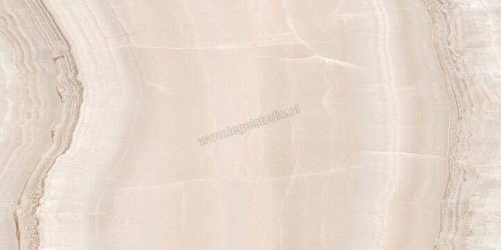  Ascot Ceramiche Venus Amber Veined 60x120 cm Vloertegel / Wandtegel Glanzend Gestructureerd 3D Honed A2VEN00221T | 424371