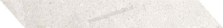  Ascot Ceramiche Signature Stone White 7.5x60 cm Vloertegel / Wandtegel Chevron Mat Vlak Naturale 02DSS0710CH | 424832