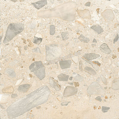  Fioranese I Ciottoli Sassi Avorio 30.2x30.2 cm Vloertegel / Wandtegel Glanzend Gestructureerd Lappato LMS301L | 426494