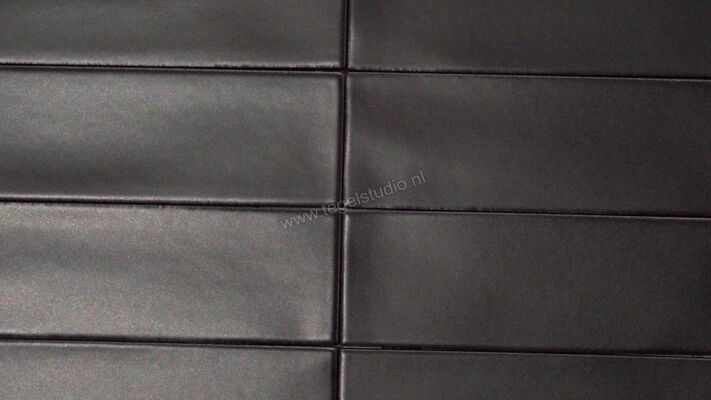  Marazzi Confetto Nero 5x15 cm Vloertegel / Wandtegel Mat Gestructureerd Semimatt MDSY | 427475