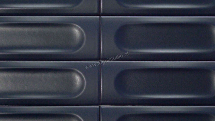  Marazzi Confetto Blu 5x15 cm Decor Struttura Blu Savoiardo 3D Mat Gestructureerd Semimatt MEUW | 427487