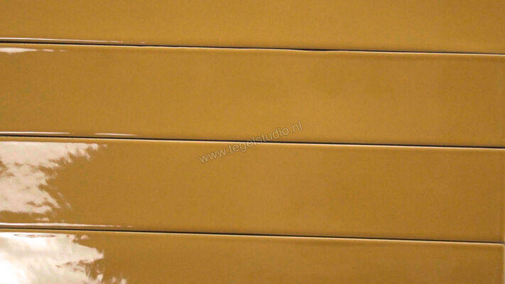  Marazzi Luz Giallo 5.3x30 cm Wandtegel Glanzend Gestructureerd Lux MFLJ | 427520