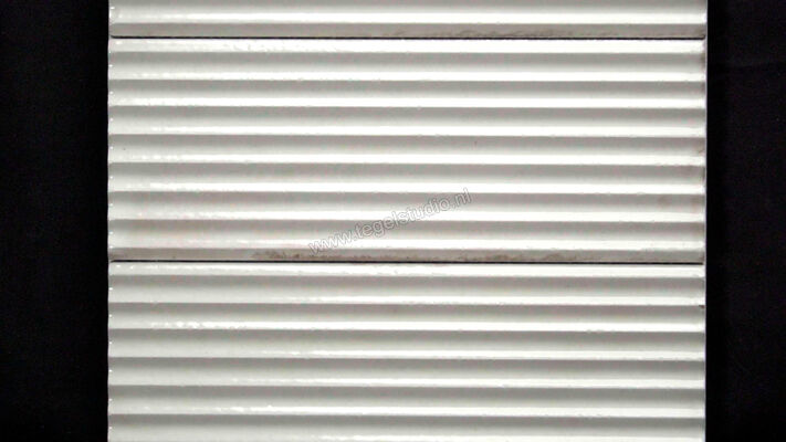  Marazzi Rice Bianco 7.5x20 cm Decor Struttura Pleat 3D Glanzend Gestructureerd Lux M96H | 427568