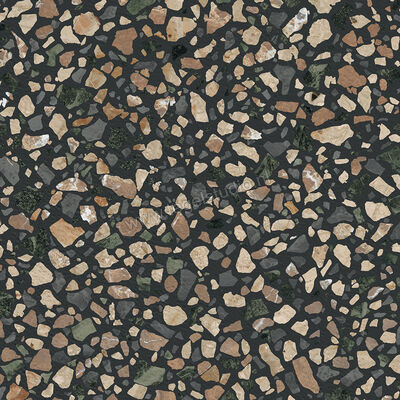  Ceramiche Caesar Civic Black 30x30 cm Vloertegel / Wandtegel Multicolor Mat Vlak Touch Plus AIFK CAE | 429926