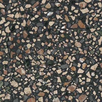  Ceramiche Caesar Civic Black 30x30 cm Vloertegel / Wandtegel Multicolor Mat Vlak Touch Plus AIFK CAE | 429938