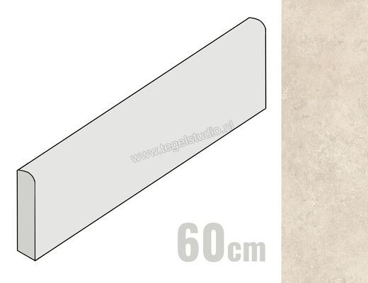  Ceramiche Caesar Civic Cross Sable 7.2x60 cm Plint Mat Vlak Touch Plus AIHD CAE | 430745