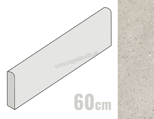  Ceramiche Caesar Civic Chips Plinth 7.2x60 cm Plint Mat Vlak Touch Plus AIG9 CAE | 430754