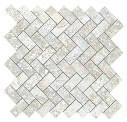  La Fabbrica Ava Imperial Trevi 30x30 cm Wandtegel Spina di pesce Mat Gestructureerd Naturale 155302 | 439634