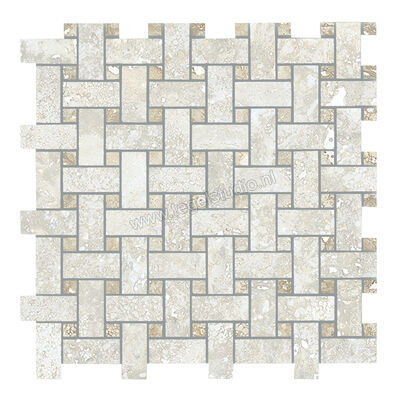  La Fabbrica Ava Imperial Trevi 30x30 cm Wandtegel Intreccio Mat Gestructureerd Naturale 155312 | 439646