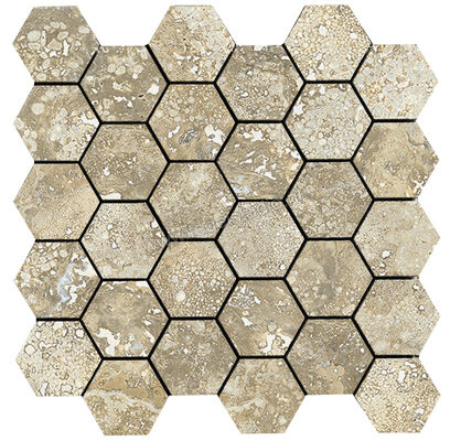  La Fabbrica Ava Imperial Tivoli 30x30 cm Wandtegel Esagona Mat Gestructureerd Naturale 155324 | 439661