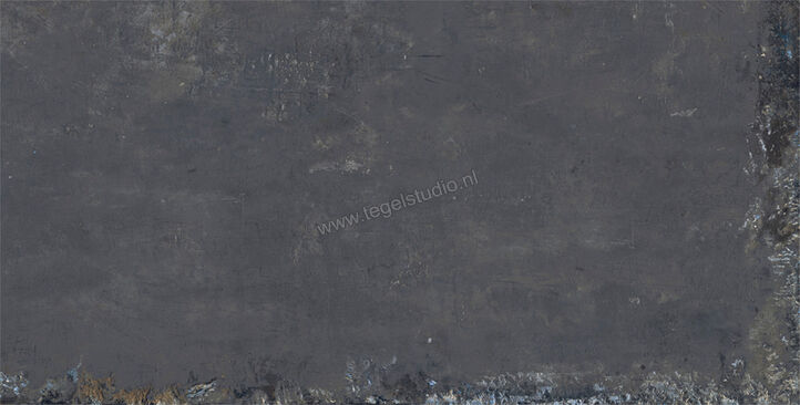  La Fabbrica Ava Artile Black Gold 30x60 cm Vloertegel / Wandtegel Mat Gestructureerd Naturale 156021 | 439928