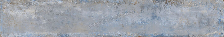  La Fabbrica Ava Artile Ocean Blue 20x120 cm Vloertegel / Wandtegel Mat Gestructureerd Naturale 156036 | 440075