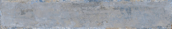  La Fabbrica Ava Artile Ocean Blue 20x120 cm Vloertegel / Wandtegel Mat Gestructureerd Naturale 156036 | 440084
