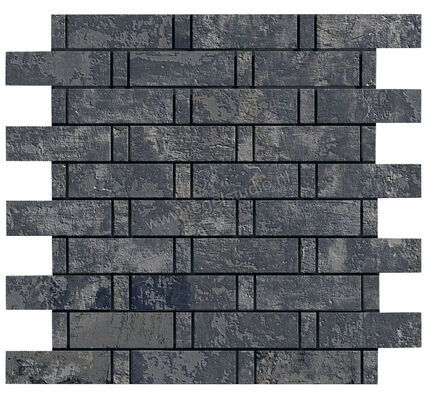  La Fabbrica Ava Artile Black Gold 30x30 cm Muretto Mat Gestructureerd Naturale 156311 | 440126