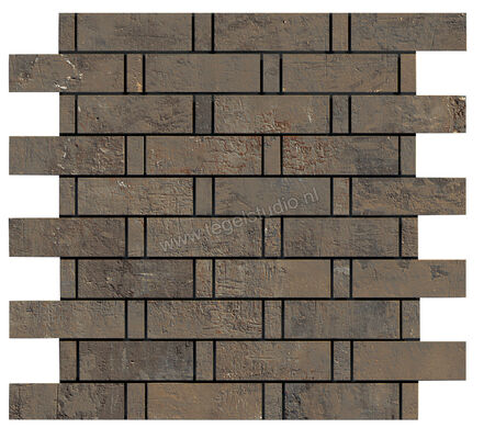  La Fabbrica Ava Artile Copper 30x30 cm Muretto Mat Gestructureerd Naturale 156314 | 440135