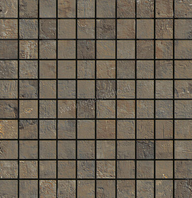  La Fabbrica Ava Artile Copper 30x30 cm Mozaiek 2,5x2,5 Mat Gestructureerd Naturale 156324 | 440153