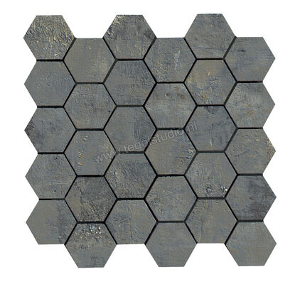  La Fabbrica Ava Artile Sage 30x30 cm Mozaiek Esagona 5x5 Mat Gestructureerd Naturale 156335 | 440174